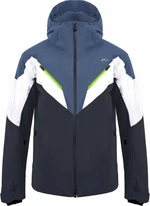 Kjus Mens Force Jacket Deep Space/Steel Blue 52 Veste de ski