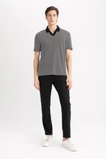 DEFACTO Tailored Regular Fit Straight Leg Trousers