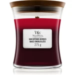 Woodwick Trilogy Sun Ripened Berries vonná svíčka s dřevěným knotem 275 g