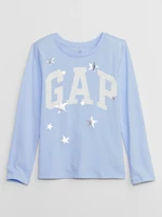 Light Blue Girly Patterned Gap T-Shirt