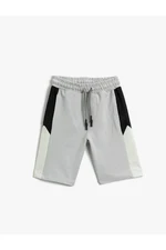 Koton Cotton Shorts with Tie Waist