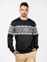 Men's Sweatshirt GLANO - black