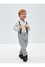 LC Waikiki Basic Baby Boy Pants and Suspenders 2-Piece Set