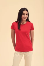 Iconic red Fruit of the Loom Women's T-shirt