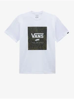 White Men's T-shirt with print VANS - Men