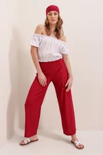 Bigdart 6543 Knitted Pants - Red