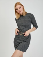 Grey ladies plaid dress ORSAY - Ladies