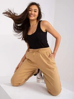 Jessica MAYFLIES camel cotton pants