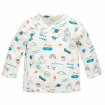 Pinokio Kids's Orange Flip Baby Jacket