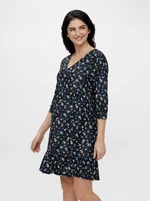 Black Floral Maternity Dress Mama.licious Kady - Women