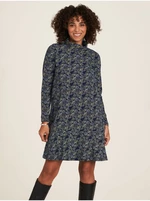 Dark blue patterned dress Tranquillo - Women