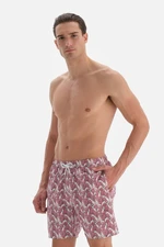 Dagi Pink - Ecru Des Giraffe. Medium Shorts