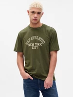 Khaki Men's T-Shirt Gap