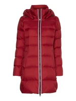 Tommy Hilfiger Jacket - GLOBAL STRIPE DOWN COAT red