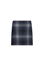 Skirt - Tommy Hilfiger WOOL SHADOW CHECK SHORT SKIRT blue