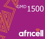 Africell 1500 GMD Mobile Top-up GM