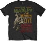 Bob Marley T-shirt Rastaman Vibration Tour 1976 Unisex Black 2XL