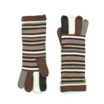 Art Of Polo Woman's Gloves rk13435-4 Brown/Multicolor