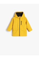 Koton Baby Boy Mustard Coat