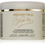 Medavita Blondie All Blondes posilujúca maska pre farbené vlasy 500 ml