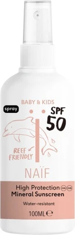 NAÏF Ochranný sprej na opalování SPF50 pro děti a miminka 100 ml