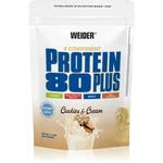 Weider Protein 80 Plus syrovátkový protein s aminokyselinami příchuť Cookies & Cream 500 g