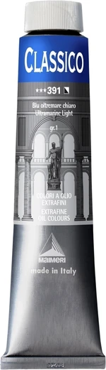 Maimeri Classico Peinture à l'huile Ultramarine Light 200 ml 1 pc