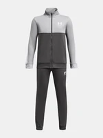 Under Armour UA CB Knit Track Suit-GRY - Boys