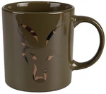 Fox hrnek Green and Camo Head Ceramic Mug 350ml