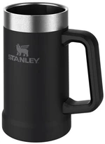 Stanley Big Grip Beer Stein Matte Black Pebble 700 ml Tasse