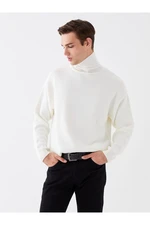 LC Waikiki Turtleneck Long Sleeve Men's Knitwear Sweater