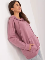 Dusty Pink Kangaroo Sweatshirt