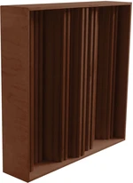 Mega Acoustic Acoustic Fractal Diffuser with Frame Walnut Difuzér