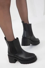 Soho Women's Black Boots & Booties 18486