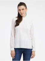 Orsay White Ladies Lace Blouse - Women