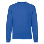 Men's Blue Sweatshirt Set-in Sweat Fruit of the Loom