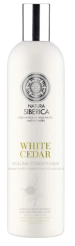 NATURA SIBERICA Kondicionér pre väčší objem Biely céder 400 ml