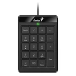 Genius NumPad 110 31300016400, numerická klávesnice numerická, drátová (USB), černá, ne