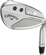 Callaway JAWS RAW Chrome Full Face Grooves Steel Crosă de golf - wedges Mâna dreaptă 58° 12° Oţel Wedge Flex