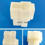 20Pcs DJ7021-6.3-11 Jacket Plastic Connector 2-hole Electronic Connector Plug Rubber Housing