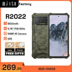 IIIF150 R2022 8GB+128GB 6.78'' FHD+ 90Hz Smartphone IP68 / 69K Waterproof 64MP+20MP Night Vision Camera 8300mAh NFC Rugged Phone