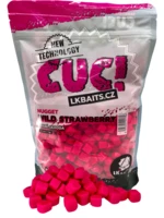 LK Baits CUC! Nugget Wild Strawberry 10 mm, 1kg