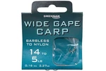 Drennan návazce Wide Gape Carp barbless vel. 10 / 7lb