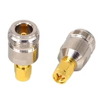 1 2 3 4pcs N Male to SMA Female Connector RF Coax Coaxial Adapter Straight Type N-SMA Converter