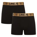 UNCS 2PACK pánské boxerky Goldman nadrozměr (20Z067PSPP) 4XL