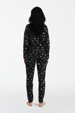 Women's pyjamas Laponia, long sleeves, long legs - print