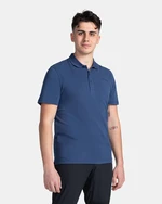 Men's cotton polo shirt Kilpi VILAR-M Dark blue