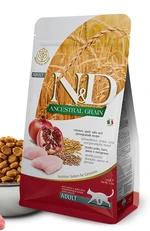 N&amp;D Cat Adult Chicken/Pomegranate Low Grain - 10kg