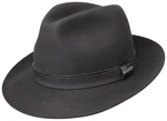 Stetson Fedora Stetsonz králičej plsti - tmavo hnedá - M (57 cm)