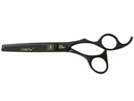 Efilační nůžky Olivia Garden SilkCut® Thinner EUR 6,35" Matt Black Edition - matně černé (T6.35BL) + dárek zdarma